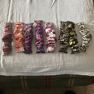 Colorful Patterned Watch Bands Set